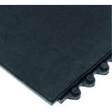 24/Seven® Solid Interlocking 3 x 3' Cutting Fluid Resistant Black Tile, 5/8" Thick redirect to product page